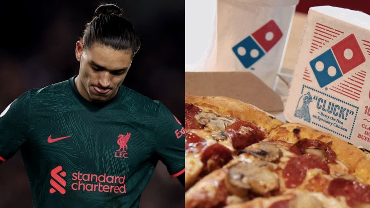 Nunez dengan kejam dikendalikan oleh Domino's Pizza setelah penampilan frustasi terbaru bintang Liverpool di Brentford